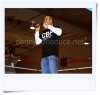 Damon announcing the fighters